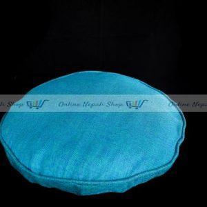 Cotton Cushion with Zip Closure