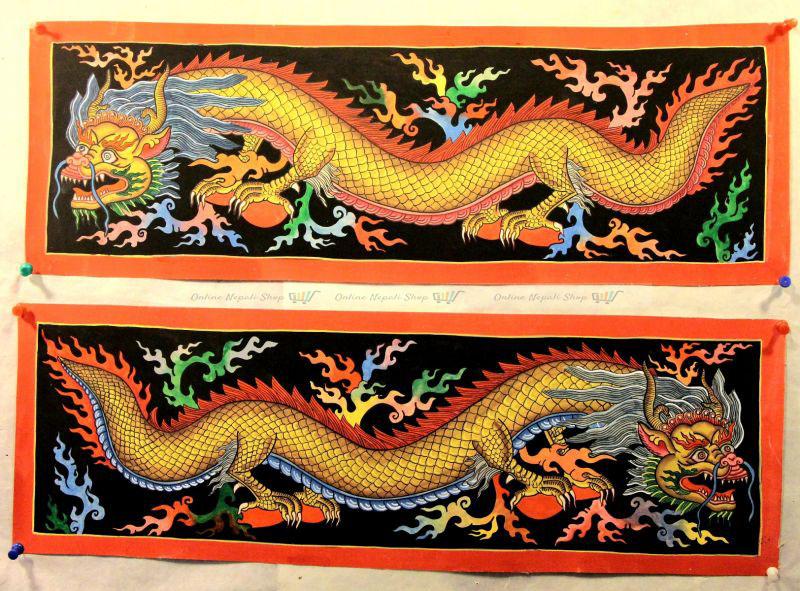 Dragon Thangka