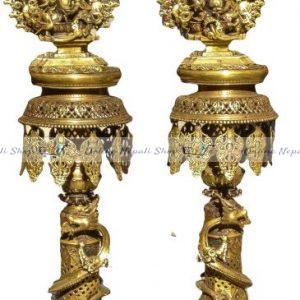 Handcrafted Antique Panas Lamp