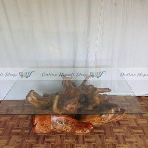 Lapsi (Hog Plum) Wood Root Bar Dining Tea Table