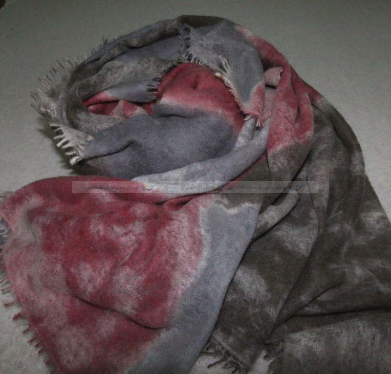 Hand Knitted Pure Cashmere Design Blanket