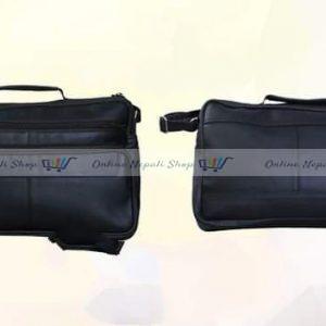 Medium Size Handmade Leather File Bag