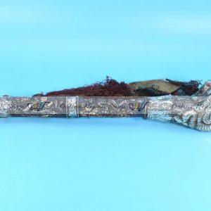Old Lama Buddhist Tibetan Trumpet Horn