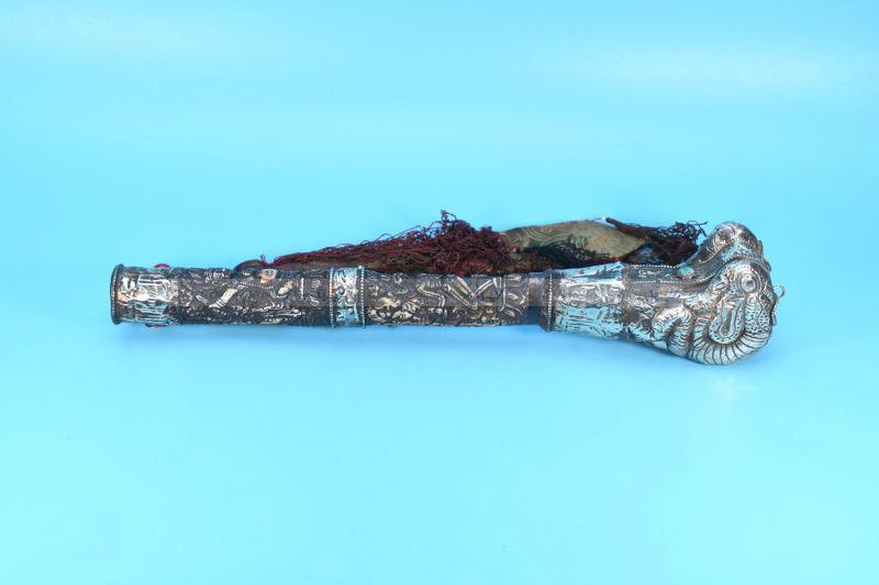 Old Lama Buddhist Tibetan Trumpet Horn