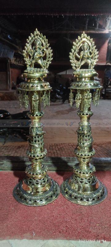 Traditional Newari Oil Lamp