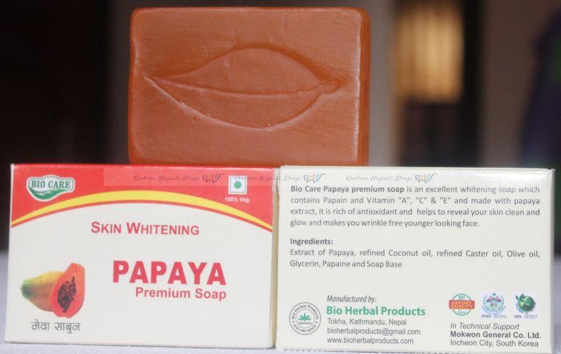 Natural Papaya Whitening Soap - Image 2