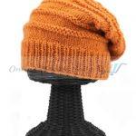 Woolen Outside and Polyester Inside Beanie Hat
