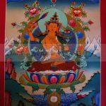 Tibetan Painting Manjushree Thangka