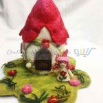 Woolen Felt Fairy House