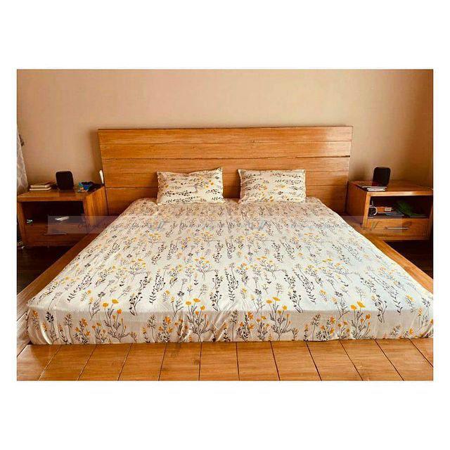 Yellow Lavender Bedsheet