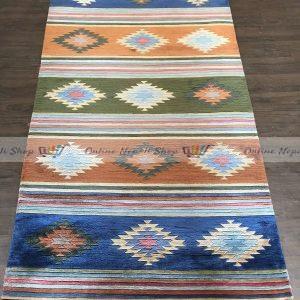 Handknotted Tibetan Silk Carpet