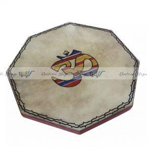 Om Printed Ocean Drum