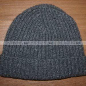 Cashmere Thick Ribbed Cap