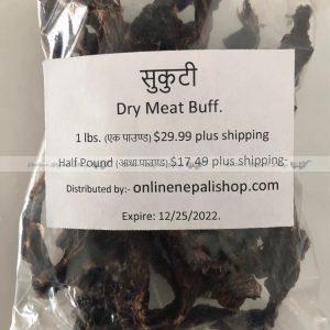 Dry Buff Meat